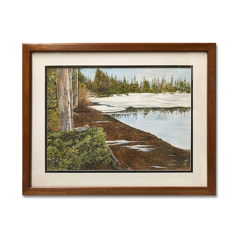 Melting 22X28 Watercolor