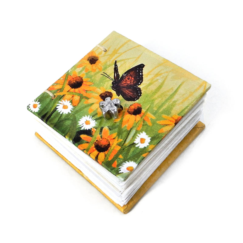 Butterfly & Daisies Handmade Book