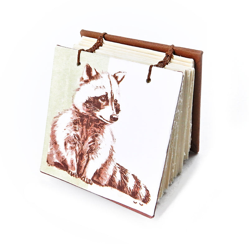 Raccoon Handmade Book