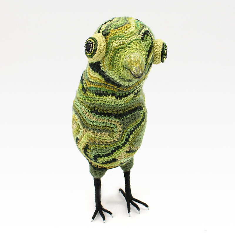 Juniper Mixed Media Bird Sculpture