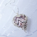 Wrapped Heart Sarape Jasper Necklace