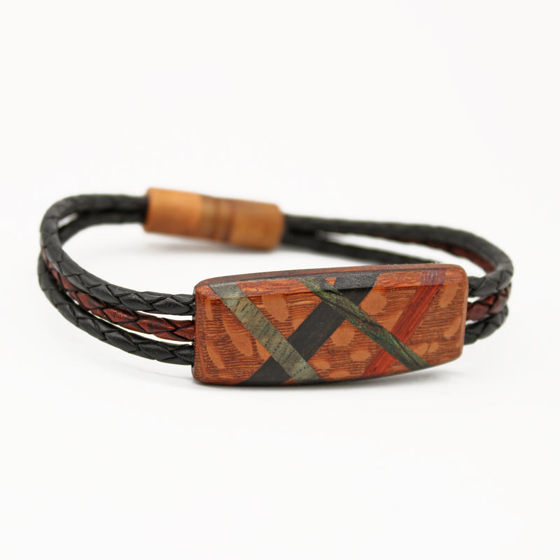 Abstract Stripes Bracelet X Large