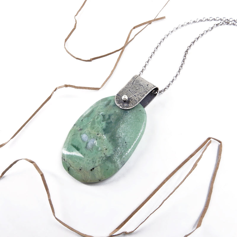 Chrysoprase Necklace