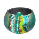 Emerald Woven Gourd