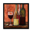 Nonna's Kitchen Collection - Vino 18X18 Framed Giclee
