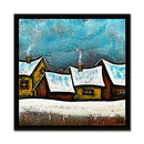 Snow Day II 18X18 Framed Giclee