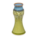 Amphora Vase w/Half Pattern Sm Green