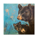 Mother's Love (Bears) 24X24 Oil On Canvas