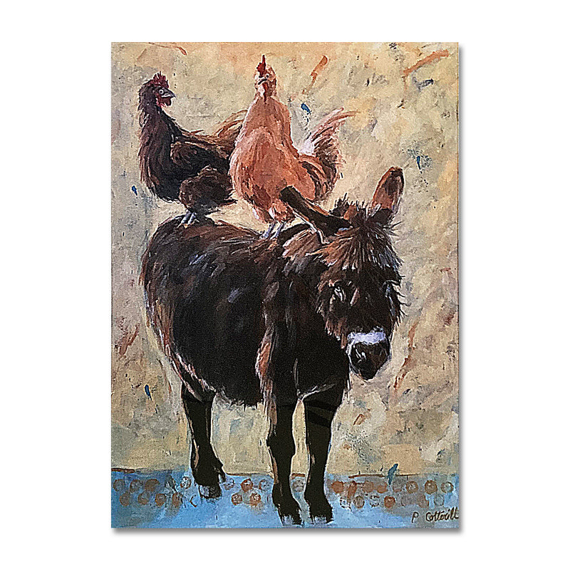 Donkey & Friends 11X14 Print