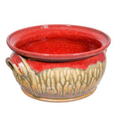 Bean Pot Lg Red