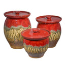 Canister Set Red
