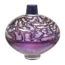 Double Encalmo Purple Murrini UFO Vase