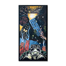 This World 13X25 Acrylic/Mixed Media