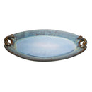 Oval Platter w/Handles Mist