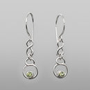 Infinity Gem Earrings