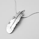 Billie Feather Pendant Necklace