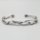 Braided Twig Cuff Bracelet