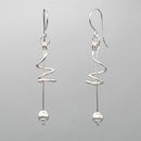 Swirl Drop Earrings