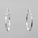 Smooth Classic Hoop Earrings