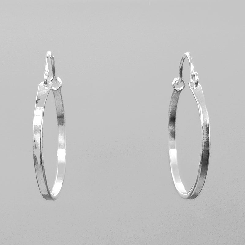 Smooth Classic Hoop Earrings
