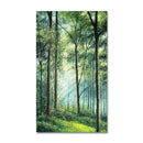 Greenbriar Trail 18X30 Oil On Aluminum Leaf