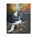 Autumn's Gentle Voice 24X30 Oil On Aluminum Leaf