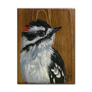 Downy Woodpecker Block