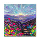 Peaks Promise 12X12 Acrylic On Canvas