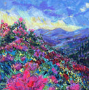 Rhododendron Reach 20X20 Acrylic On Canvas