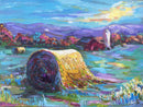 Bale To Barn 12X16 Acrylic On Canvas