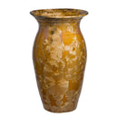 Gold Fluted Vase