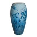 Tiffany Blue Tall Closed Vase