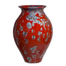 Nickel On Red Vase Lg 3