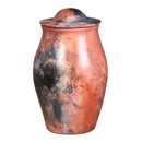 Lidded Saggar Fired Jar