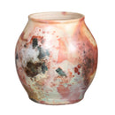 Round Saggar Fired Vase