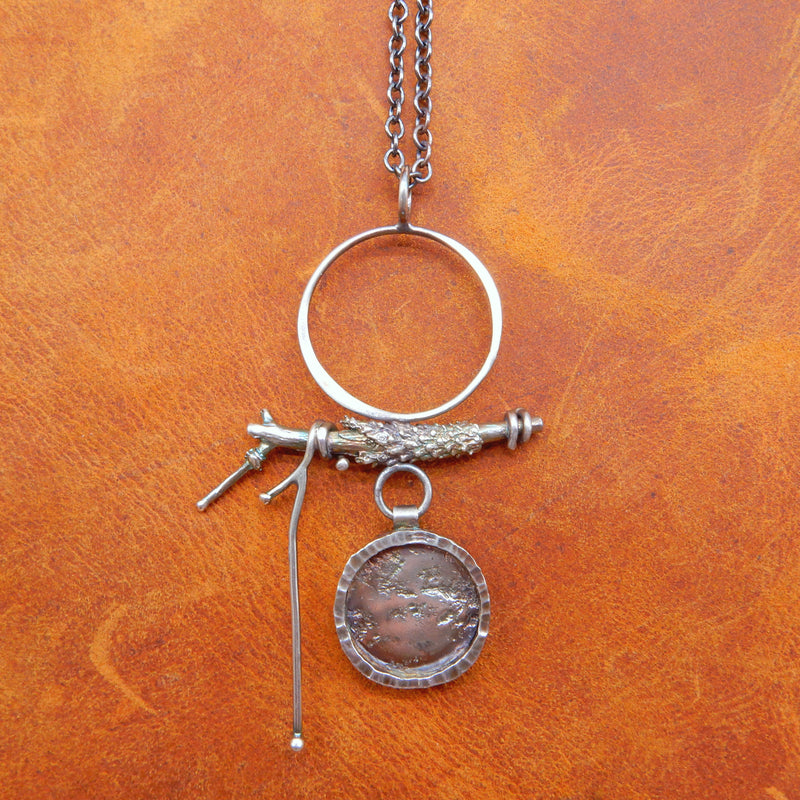Twig & Moon Necklace