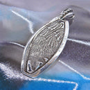 Stamped Tab Pendant