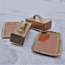 Lidded Butter Dish - Brick