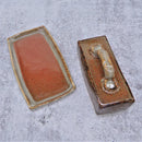 Lidded Butter Dish - Brick