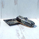 Lidded Butter Dish BLK
