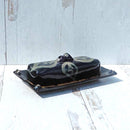 Lidded Butter Dish BLK