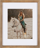 Gallery Rustic Brown Solid Wood 11X14 Frame