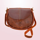 Rosa Saddle Bag - Tooled Leather