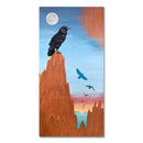 Ravenspeak 12X24 Acrylic On Wood