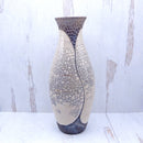 White Crackle Vessel