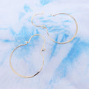 Hoop Earring in Gold