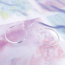 Hoop Earring in Silver
