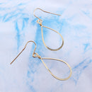 Teardrop Medium Earring in Gold