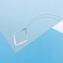 Diamond Necklace in Silver