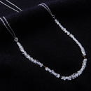 Herkimer Diamond and Pyrite Necklace